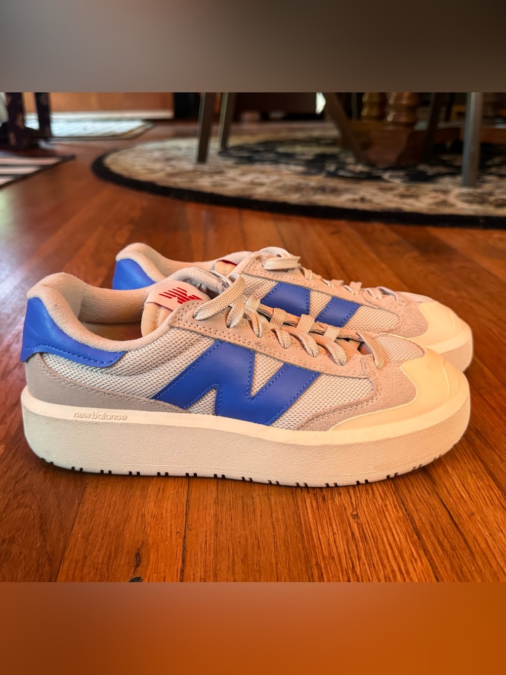 New Balance CT302 in the Moonbeam Bright Lapis colorway//sz mens 7 or 8.5 womans
